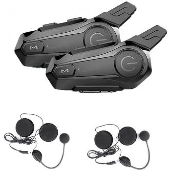 Auriculares Bluetooth Medio Casco para Motocicleta