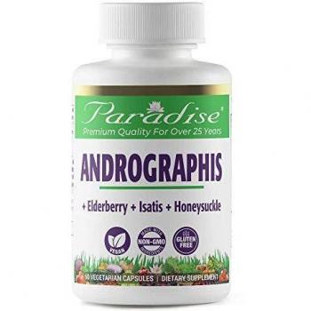 Paradise Herbs Andrographis with Elderberry 60 Veggie Caps