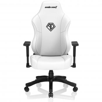 Andaseat Phantom 3 Blanca con Acabado en Cuero PVC