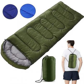 Saco Rectangular Camping Verde 1 Temporada