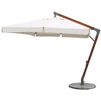 Milani Home - Ombrellone Da Giardino 3x4 Palo Laterale In Legno Per Esterno Ristorante Gelateria Bar Hotel Albergo