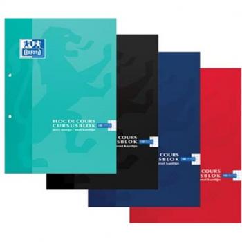 Cahiers OXFORD - A4 - 90 g/m² - à carreaux - 100 feuilles - paquet de 5 unités