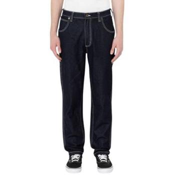 Pantaloni Denim Uomo Dickies Garyville L Blu Lavato 33