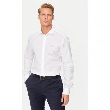 Camicia Tommy Hilfiger MW0MW38347 in bianco