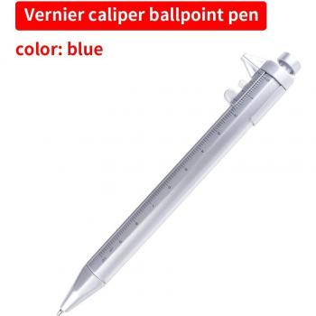 LUXIANIZI 6pcs Blue Black Roller Ball Gel Pen Set