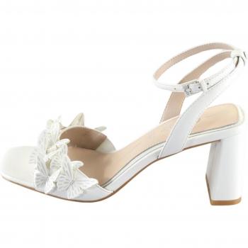 Buffalo Sandali Con Tacco Ashley Butterfly White EU 39