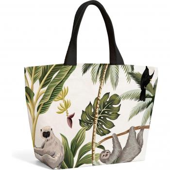 Sloth Paradise Beach Shopper Bag