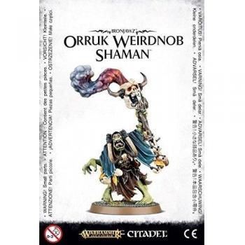 Figurine de 13 pièces Games Workshop Warhammer Age of Sigmar - Ironjawz Weirdnob Shaman