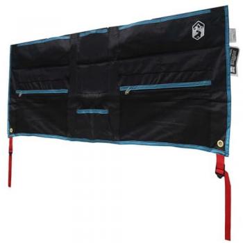 Sac de stockage noir et bleu 98 x 47 cm