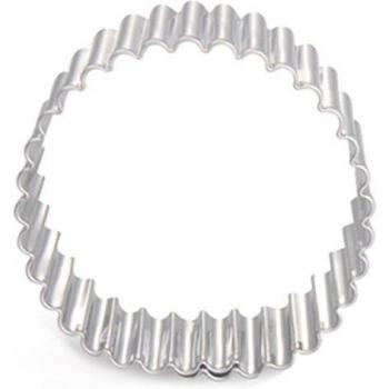 Stainless Steel Round Wave Biscuit Mould