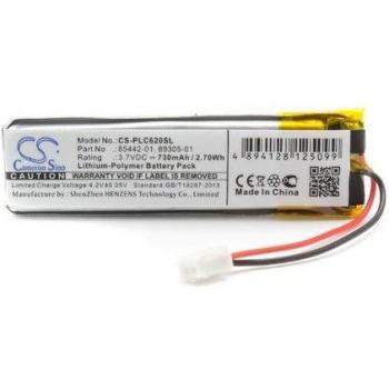 Ricarica Li‑Poly VHBW 730 mAh – Compatibile con Casse e Speaker Plantronics 85442‑01