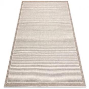Rugsx - Carpet Spring 20411558 Lines, Frame Sisal, Looped - Beige 200x290 cm