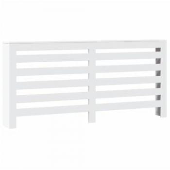 VidaXL Radiator Cover White 175x20x82 cm Engineered Wood