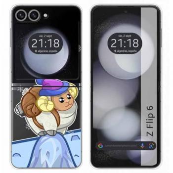 Funda Dura Transparente Samsung Galaxy Z Flip 6 5G Cabra