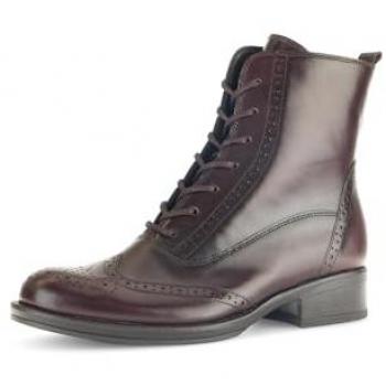 GABOR Damen Schnürboots Gr. 38, braun (kastanie used)