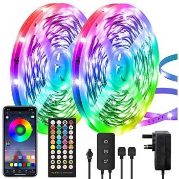 SmartSync 100FT RGB Music‑LED Strip