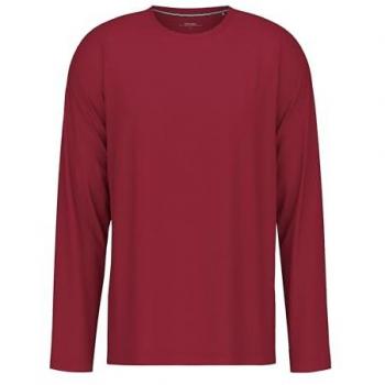 Chemise de Nuit Longue Manche Calida Remix Basic Rouge XL pour Hommes