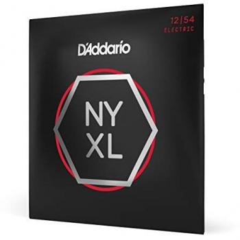 D'Addario NYXL1254 Nickel Wound Electric Guitar Strings, Heavy, 12-54