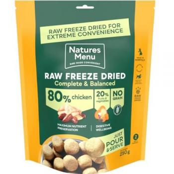 Natures Menu Complete 80/20 Chicken Freeze‑Dried – 250 g