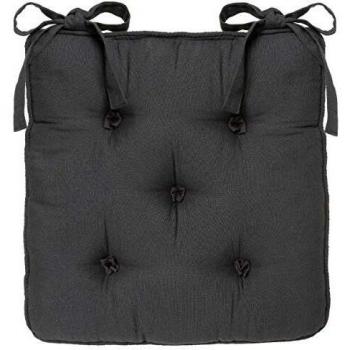 Mesa de Apoio 5 Botões – L 40 x P 40 x H 6 cm – Cinza Escuro