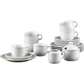 Set Caffè da Tavola Seltmann Porcellana Bianca 6 Unità