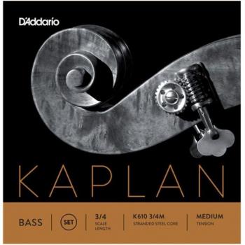 D’Addario Kaplan K610 3/4M Contrabass Dual String Pack