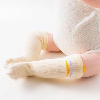 Calcetines largos de algodón con dibujos de ositos y jirafas