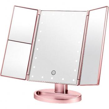 Espejo Táctil de Maquillaje con Aumento y USB
