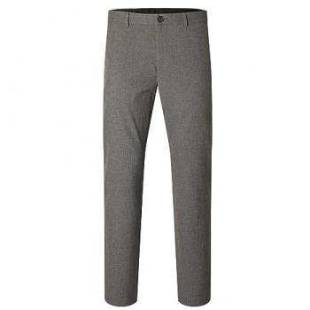 Pantaloni Chino Slim Fit Uomo 'ROBERT' Grigio Melange 29/32