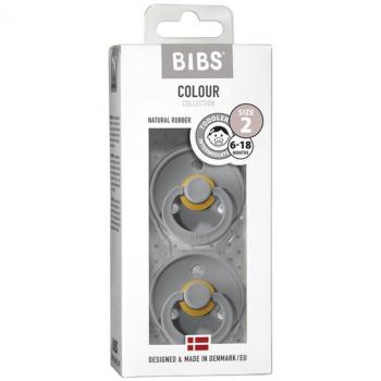 BIBS® Schnuller Colour Peach Cloud/Cloud 6-18 Monate, 2 Stk