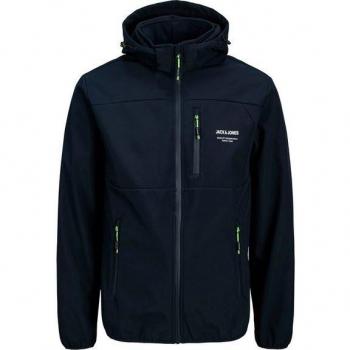 Softshelljacke JACK & JONES PLUSSIZE JJTHEO SOFTSHELL JACKET PLS Gr. 5XL, blau (sky captain), Herren, Softshell, Obermaterial: 100% Polyester, unifarben, Jacken
