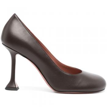 Talons Amina Muaddi en Brun
