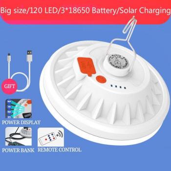 Portable USB Rechargeable Solar Camping Light