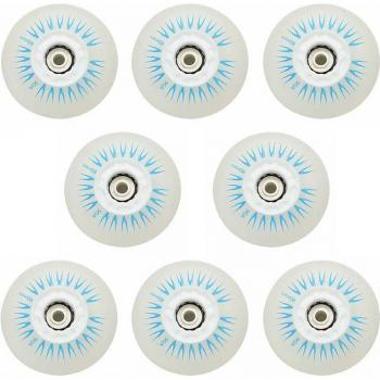 8PCS 80mm Durable Luminous Skate Wheels