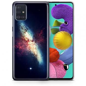 König Design Silikon Case für Huawei P40 Pro - Mehrfarbiges Galaxie Design