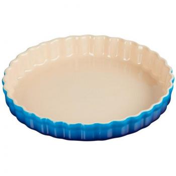 LE CREUSET Tarte-Form 28cm Azure
