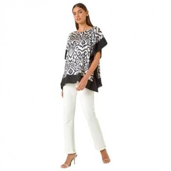 Single‑Print Tunic Top