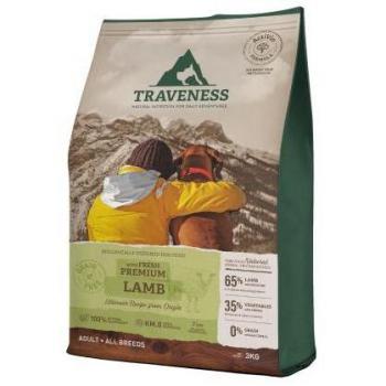 Traveness Pienso Natural Grain Free Receta Hipoalergénica de Cordero para Perros