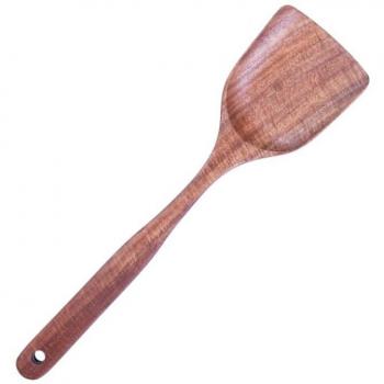 Espátula de Madera Sólida Teca – Cuchara de Arroz Creativa