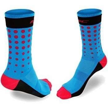 Calcetines Msc Flamingo, Azul y Rosa, Talla 43-46