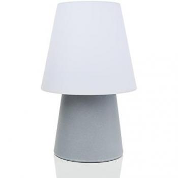 8 seasons design No. 1 Stehleuchte, grau - 60 cm - inkl. Leuchtmittel - inkl. Solarmodul