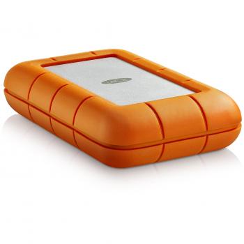 LaCie Rugged 4 TB RAID‑0/1 Portable HDD, 2 x 2 TB, USB 3.0, Thunderbolt