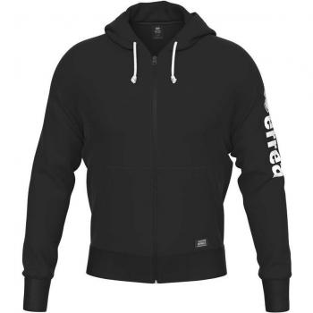 Pull à capuche zippé logo Erra Essential