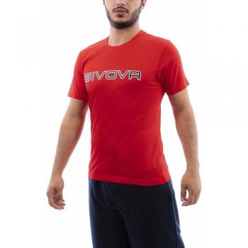 T-shirt Givova MA008 manica corta unisex rosso