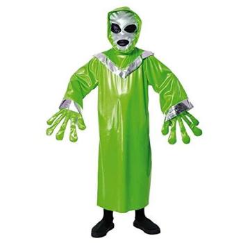 Déguisement Alien Vert avec Tunique et Gants