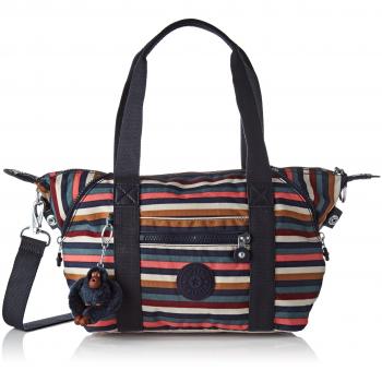 Kipling - Art Mini, Bolsos maletín Mujer, Varios colores (Rayas Múltiples), 18.5x34x21 cm (B x H T)