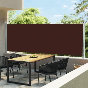 VidaXL Brise-vue Pare-Soleil Store Terrasse 600x160 cm Marron