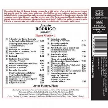 Piano Music Vol. 1 – Four Andalusian Pictures by Pizarro