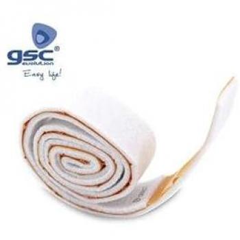 Rollo de fieltro adhesivo muebles 25mmx2m blanco gsc 003802777