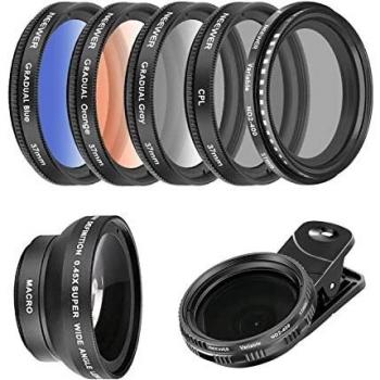 Neewer 37mm Cell Phone Lens Kit with Wide Angle Lens